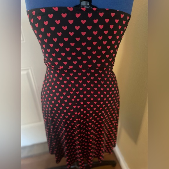 ModCloth Folter Sweetheart Halter / Valentine Hearts Dress / Size M / EUC ❤️ - Picture 7 of 16